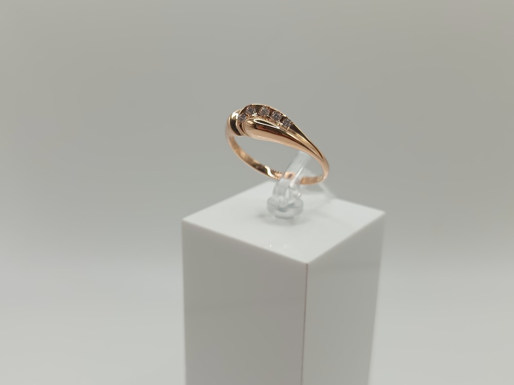 КОЛКМИ585 КОЛЬЦО С КАМНЯМИ (Au 585)