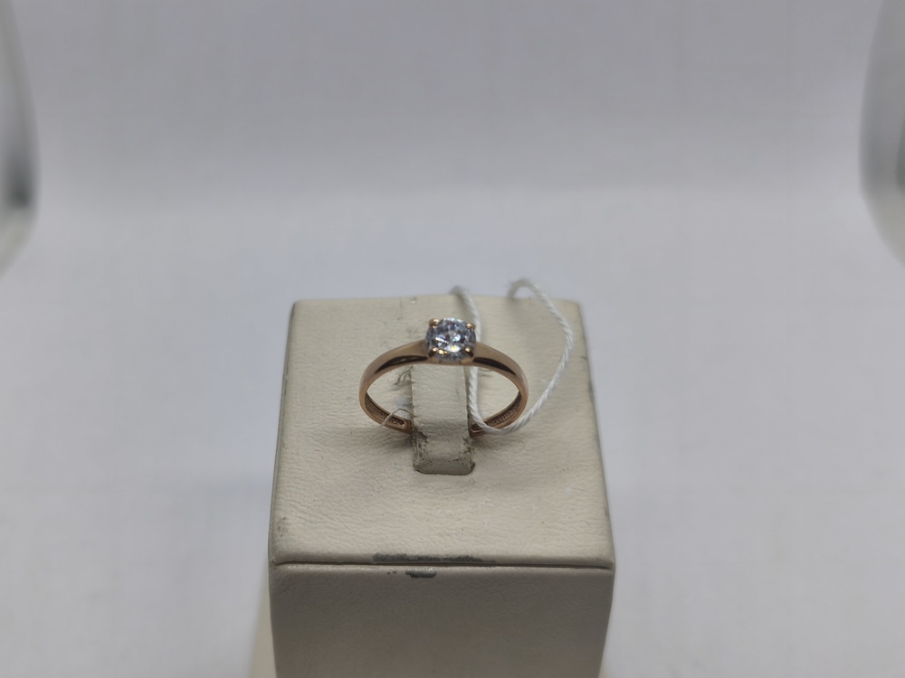 КОЛКМ585 КОЛЬЦО С КАМНЕМ (Au 585)