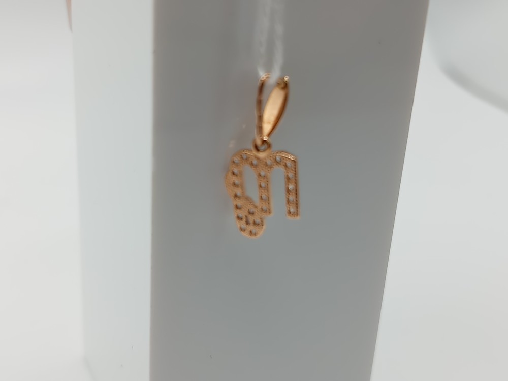 ПОДВЕСКА ЗНАК ЗОДИАКА ДЕВА Au 585