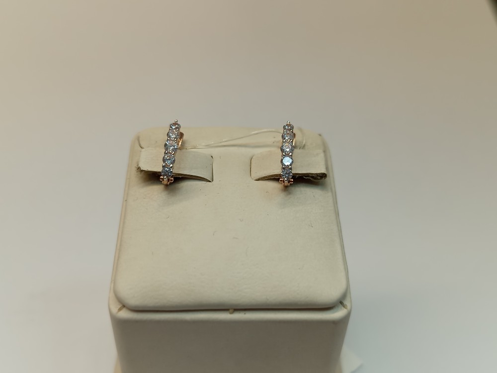 СЕРЬГИ С КАМНЯМИ (Au 585)