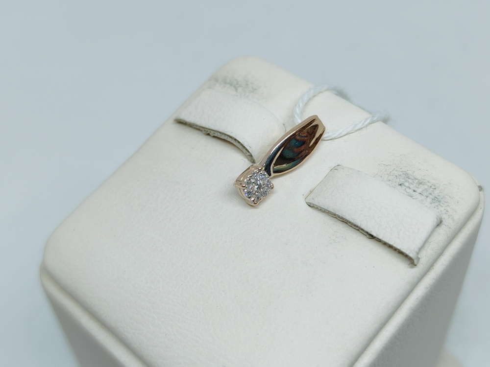 ПОДВЕСКА С КАМНЯМИ (Au 585)