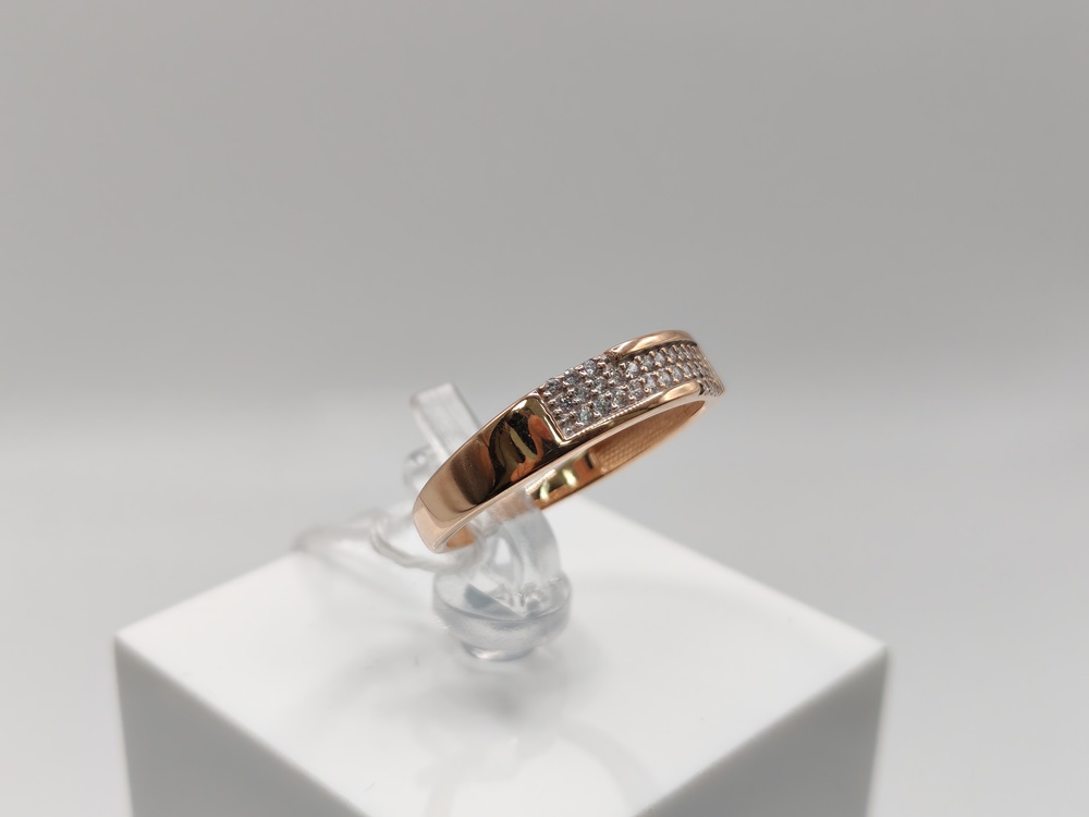 КОЛКМИ585 КОЛЬЦО С КАМНЯМИ (Au 585)