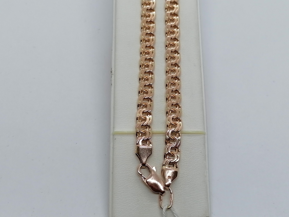 ЦЕПЬ ПОЛНОВЕСНАЯ Бисмарк (Au 585)