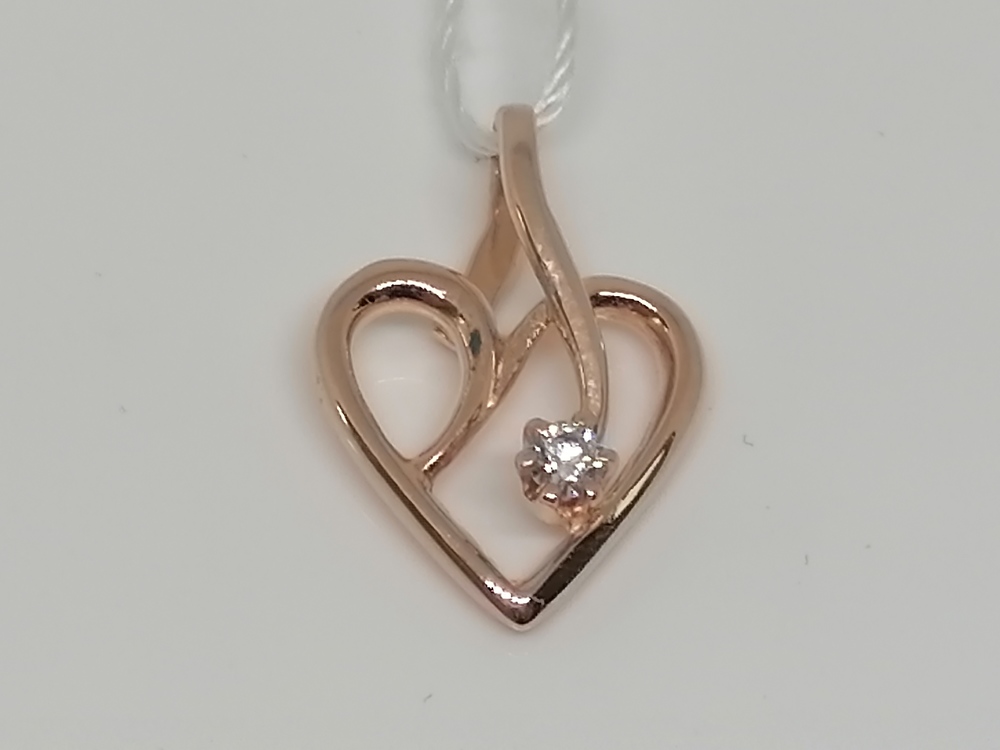 ПОДВЕСКА С КАМНЕМ (Au 585)