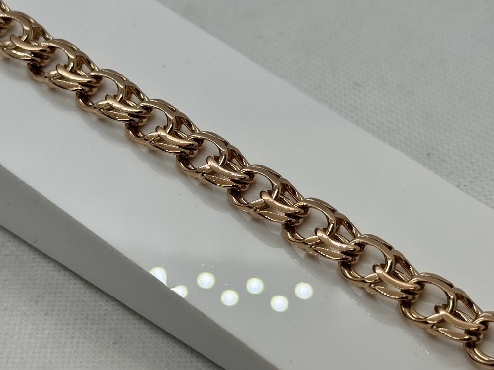 БРАСЛЕТ ПОЛНОВЕСНЫЙ Бисмарк (Au 585)