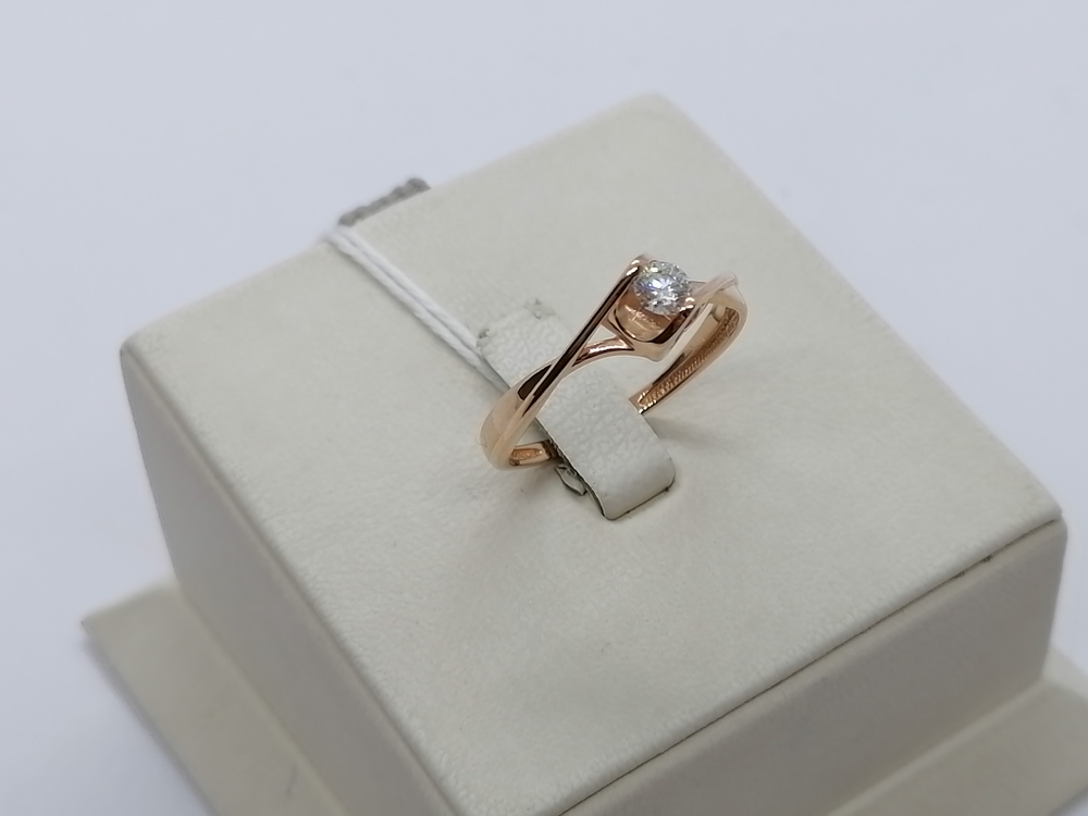 КОЛЬЦО БРИЛЛИАНТ Au 585