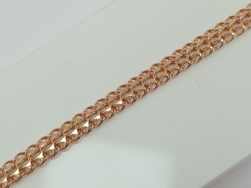 БРАСЛЕТ ПОЛНОВЕСНЫЙ Питон (Au 585)