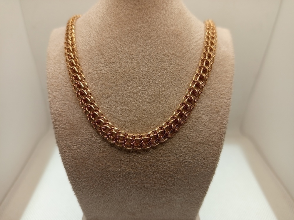 ЦЛИТ585 ЦЕПЬ ПОЛНОВЕСНАЯ Итальянка (Au 585)