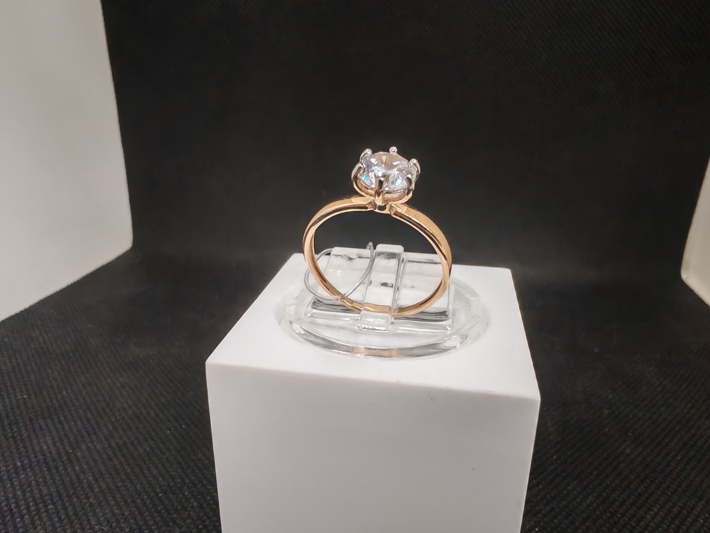 КОЛЬЦО С КАМНЕМ (Au 585)