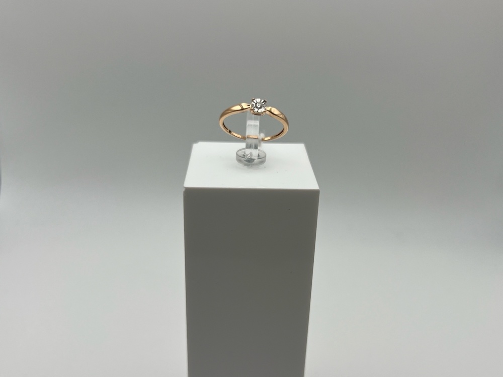 КОЛЬЦО БРИЛЛИАНТ Au 585