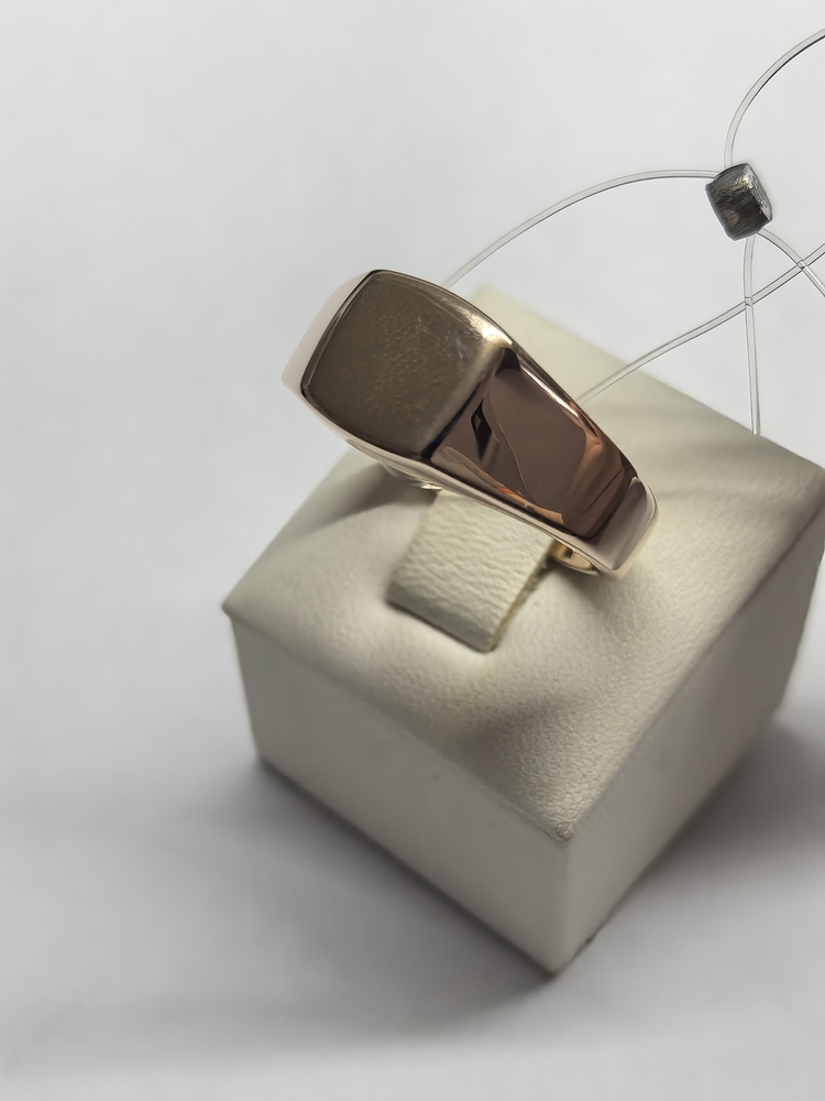 КОЛЬЦО ПЕЧАТКА без камня (Au 585)