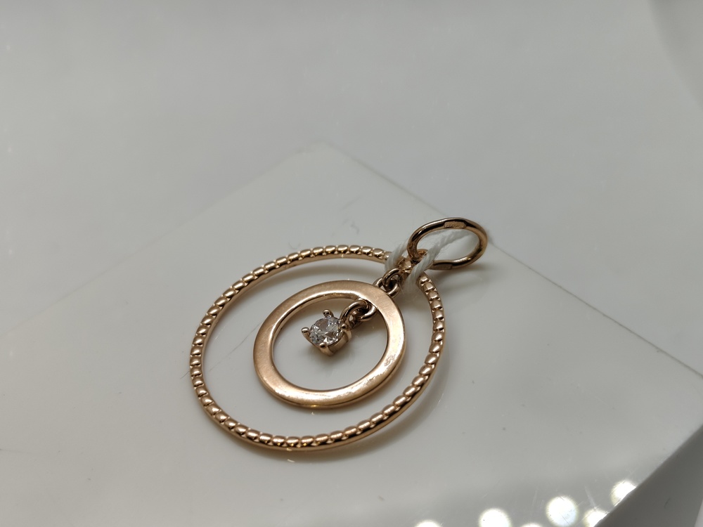 ПОДВЕСКА С КАМНЕМ (Au 585)