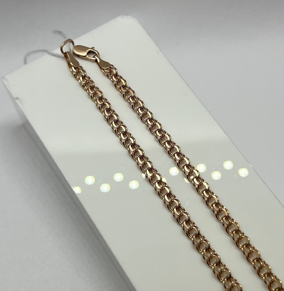 ЦЕПЬ ПОЛНОВЕСНАЯ Бисмарк (Au 585)