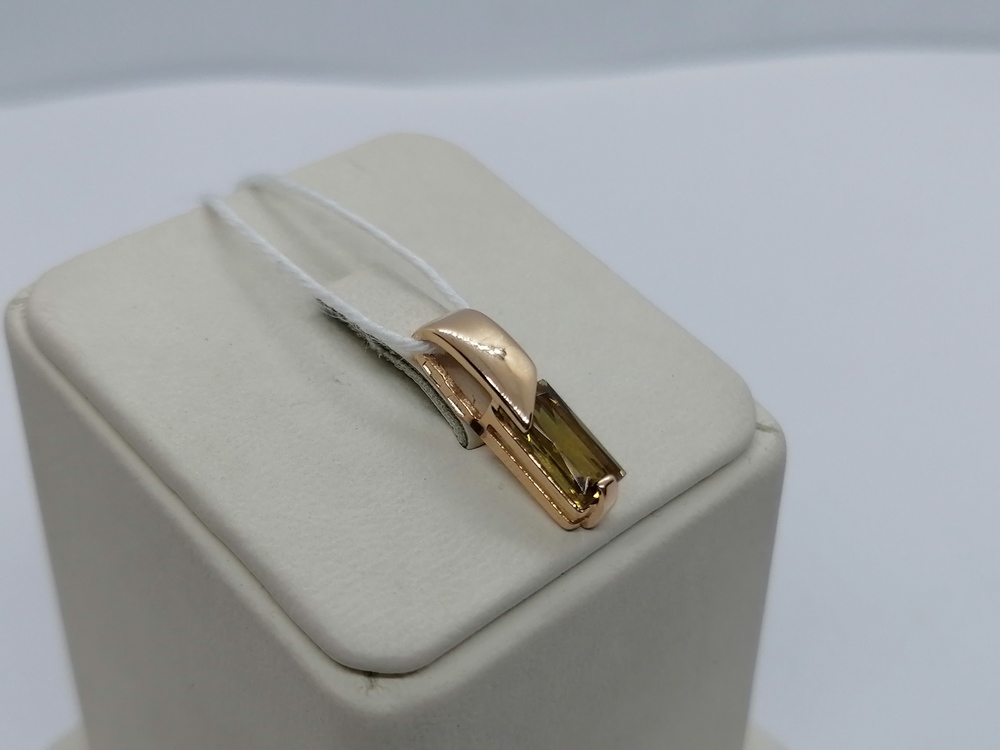 ПОДВЕСКА С КАМНЕМ (Au 585)