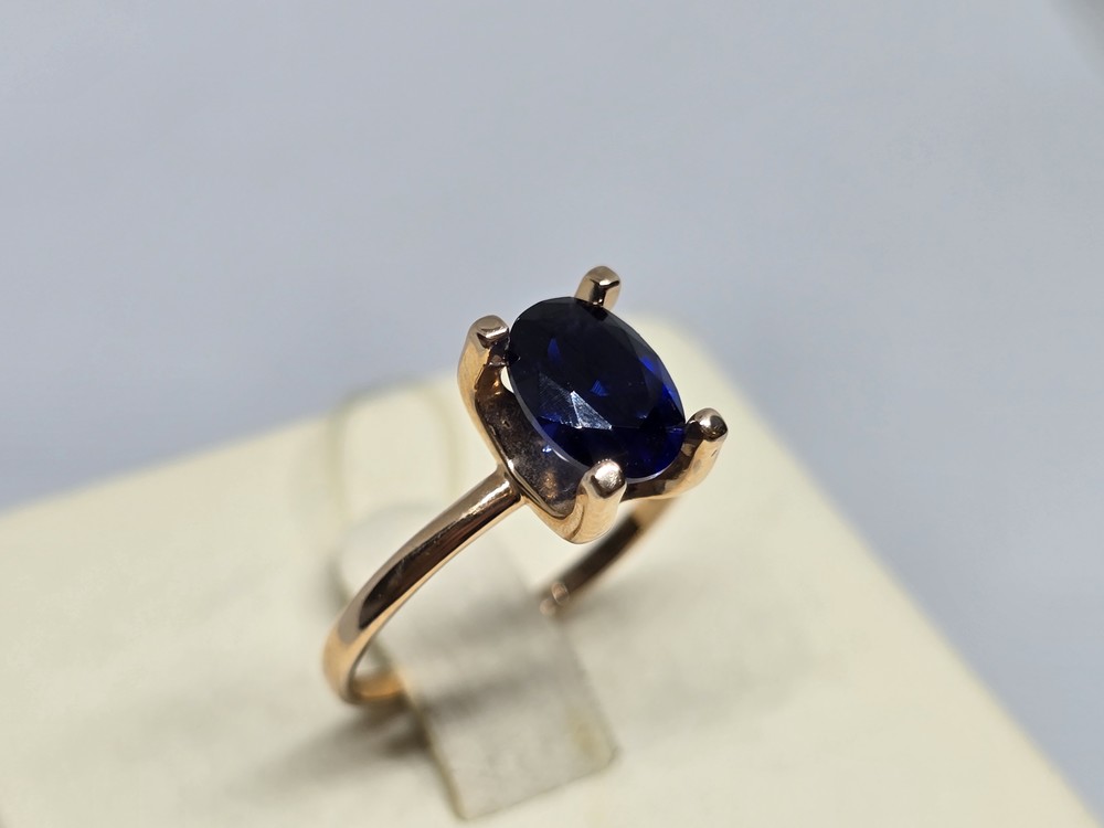 716498 КОЛЬЦО С КАМНЕМ (Au 585)