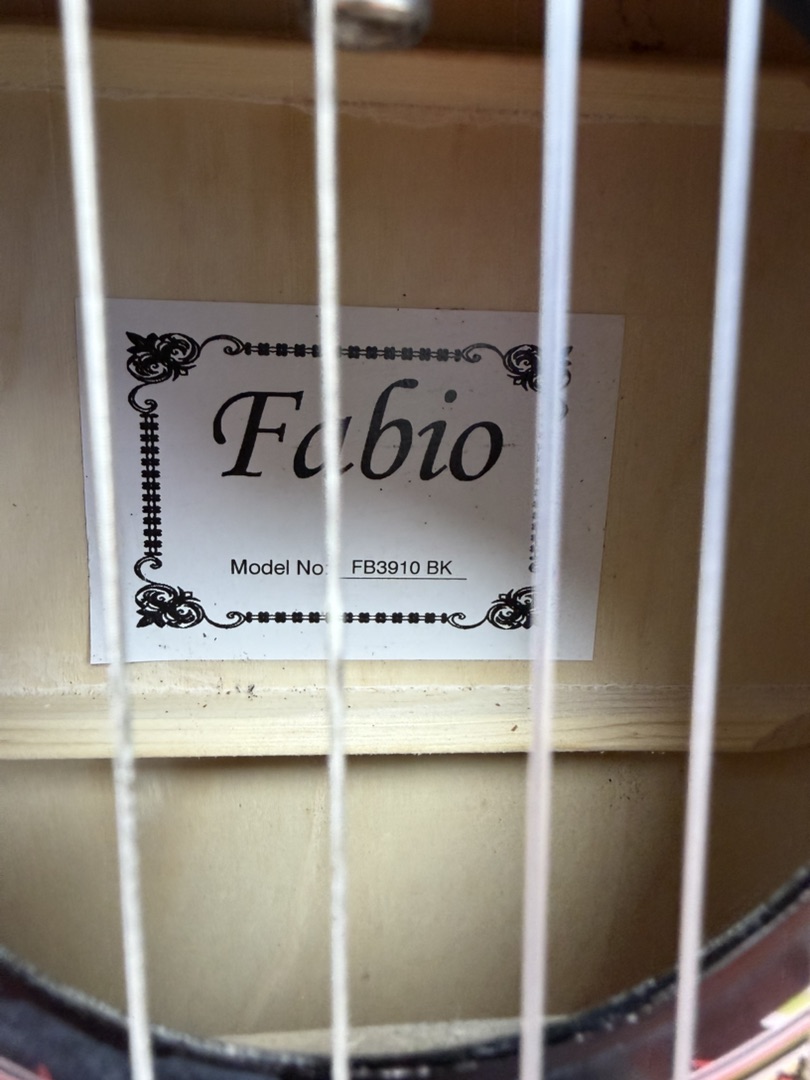 Гитара акустическая Fabio FB3910 BK