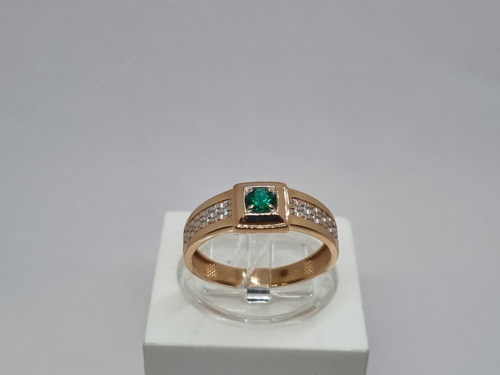 ПЕЧАТКА С КАМНЕМ (Au 585)