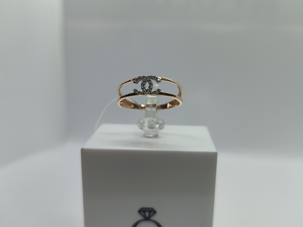 КОЛЬЦО С КАММНЯМИ (Au 585)