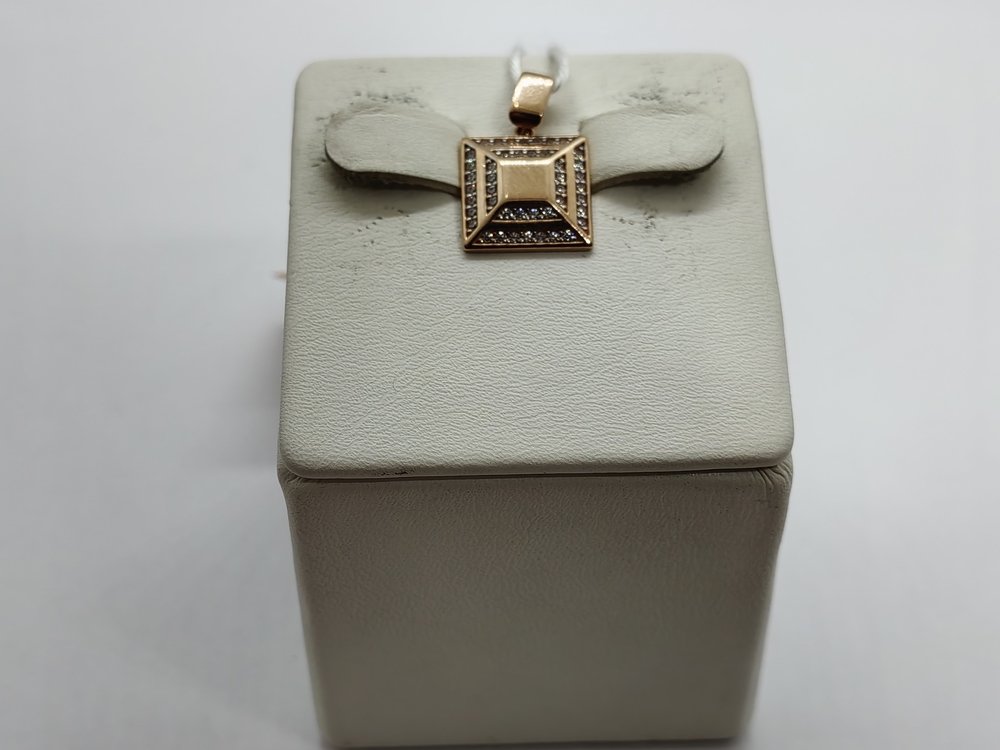 ПОДКМИ585 ПОДВЕСКА С КАМНЯМИ (Au 585)