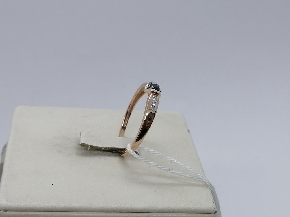 КОЛЬЦО БРИЛЛИАНТ Au 585