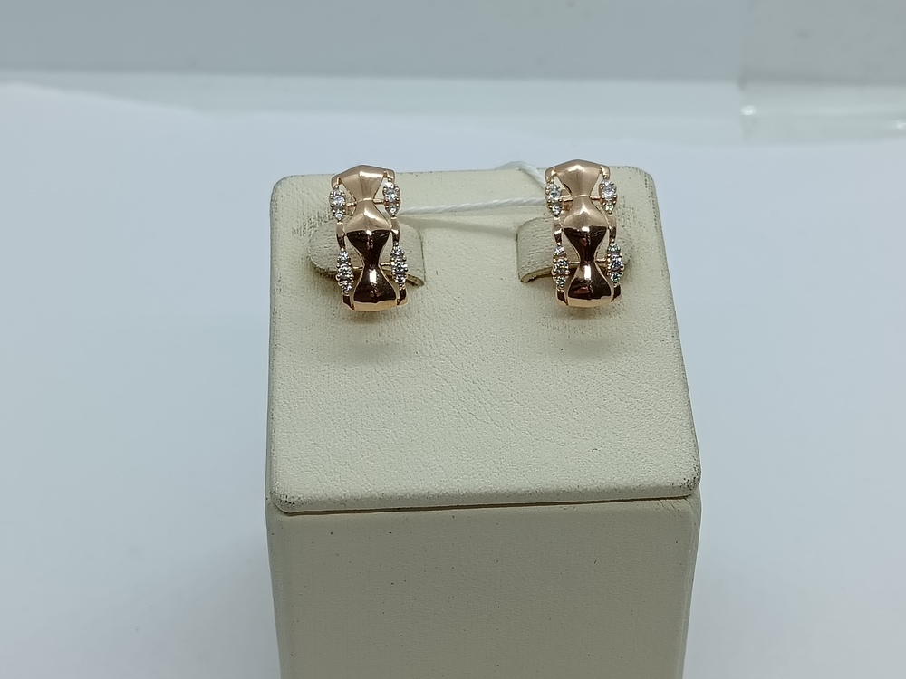 СЕРЬГИ С КАМНЯМИ (Au 585)