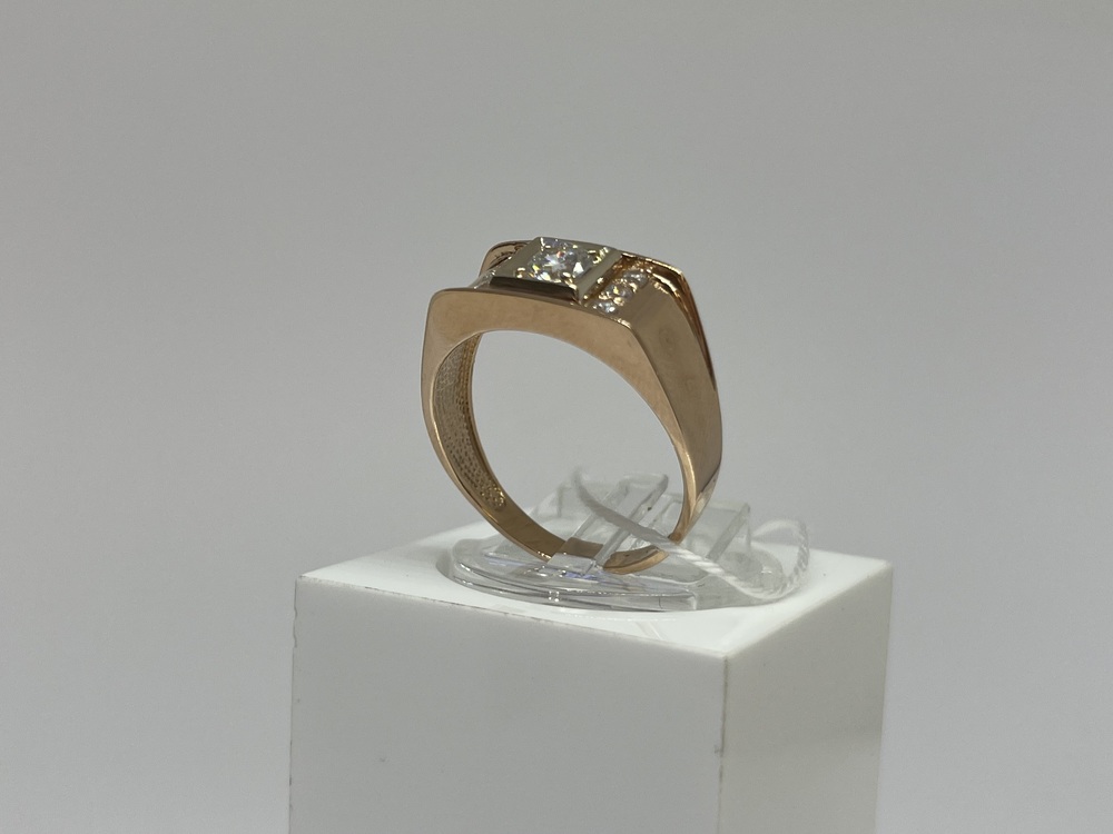 ПЕЧКМИ585 ПЕЧАТКА С КАМНЯМИ (Au 585)