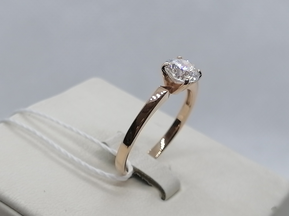 КОЛЬЦО С КАМНЕМ (Au 585)