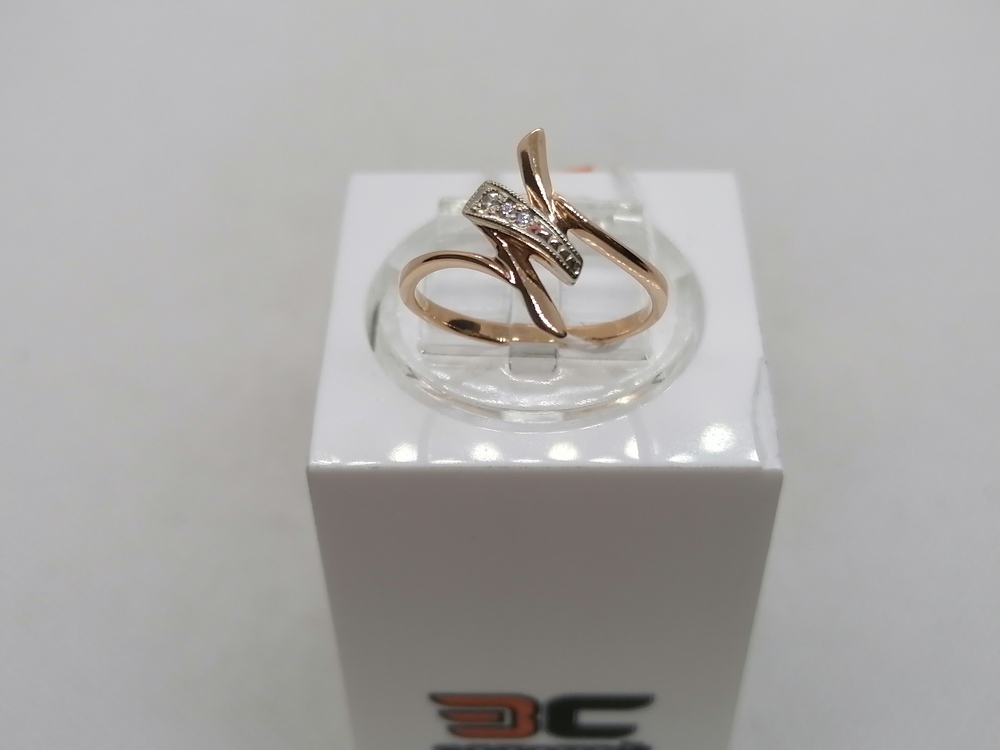КОЛКМИ585 КОЛЬЦО С КАМНЯМИ (Au 585)