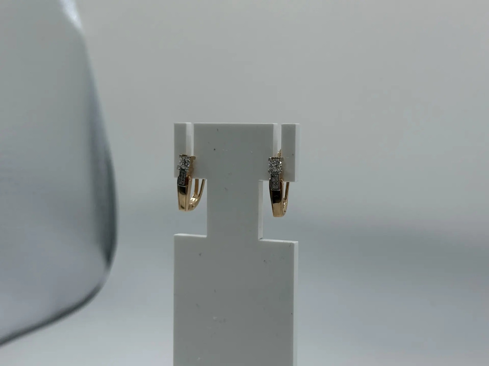 СЕРЬГИ С КАМНЯМИ (Au 585)