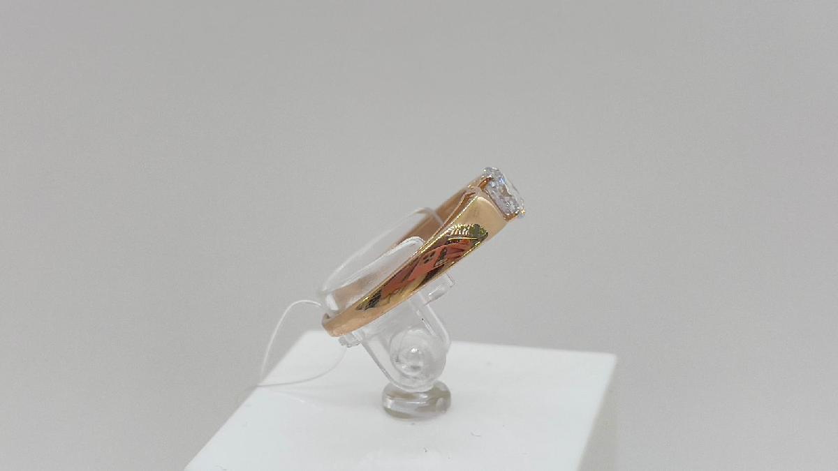 КОЛЬЦО С КАМНЕМ (Au 585)