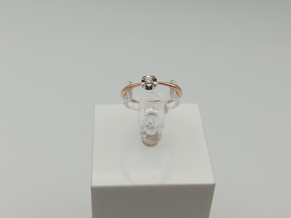 КОЛЬЦО БРИЛЛИАНТ Au 585