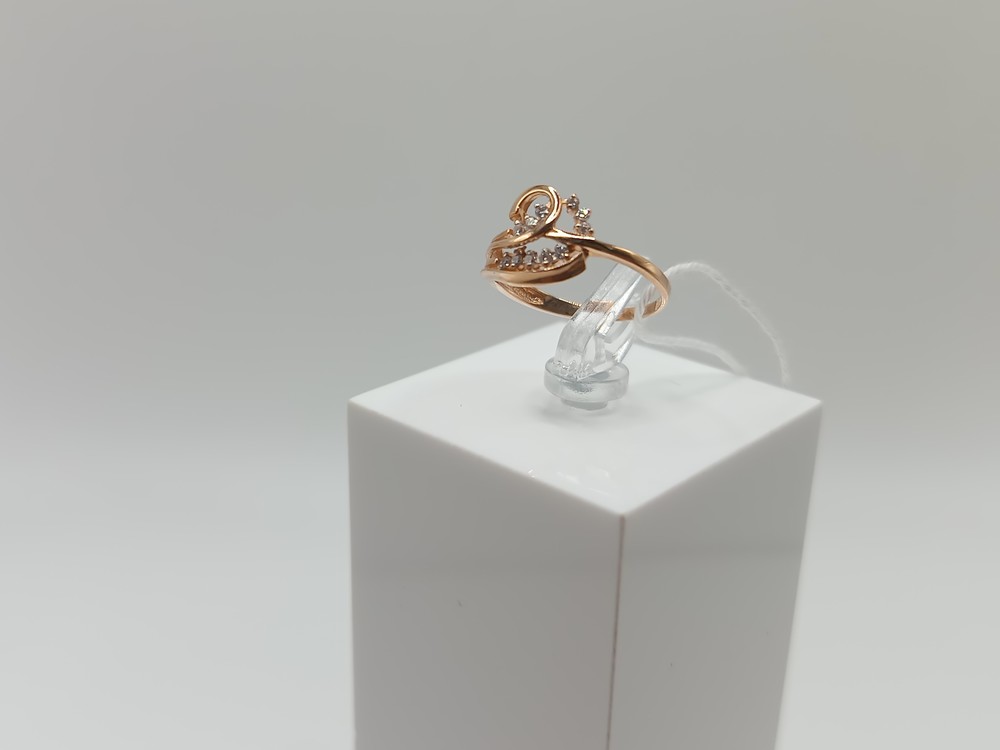 КОЛКМИ585 КОЛЬЦО С КАМНЯМИ (Au 585)