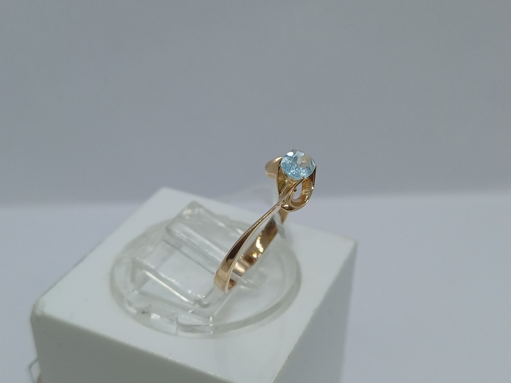 КОЛКМ500 КОЛЬЦО С КАМНЕМ (Au 500)