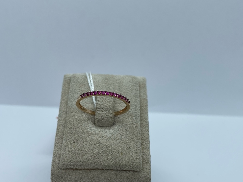 КОЛКМИ585 КОЛЬЦО С КАМНЯМИ (Au 585)