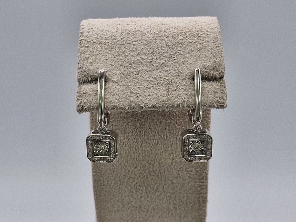 02-12-5903-31-00-1 СЕРЬГИ БРИЛЛИАНТ (Au 585)