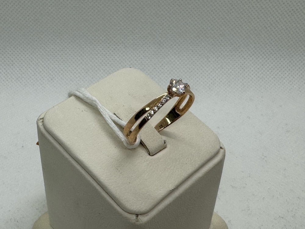 КОЛКМИ585 КОЛЬЦО С КАМНЯМИ (Au 585)