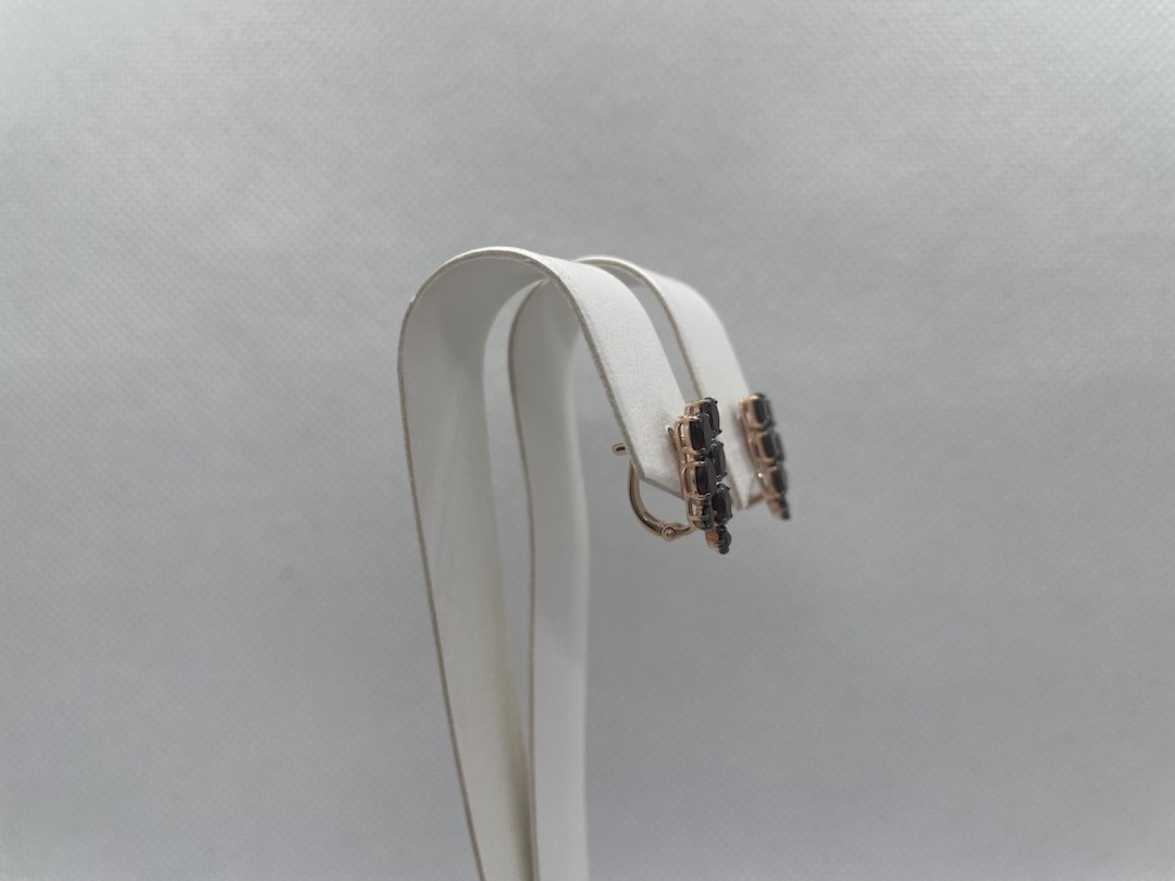 51-320-01445-1 СЕРЬГИ С КАМНЯМИ (Au 585)