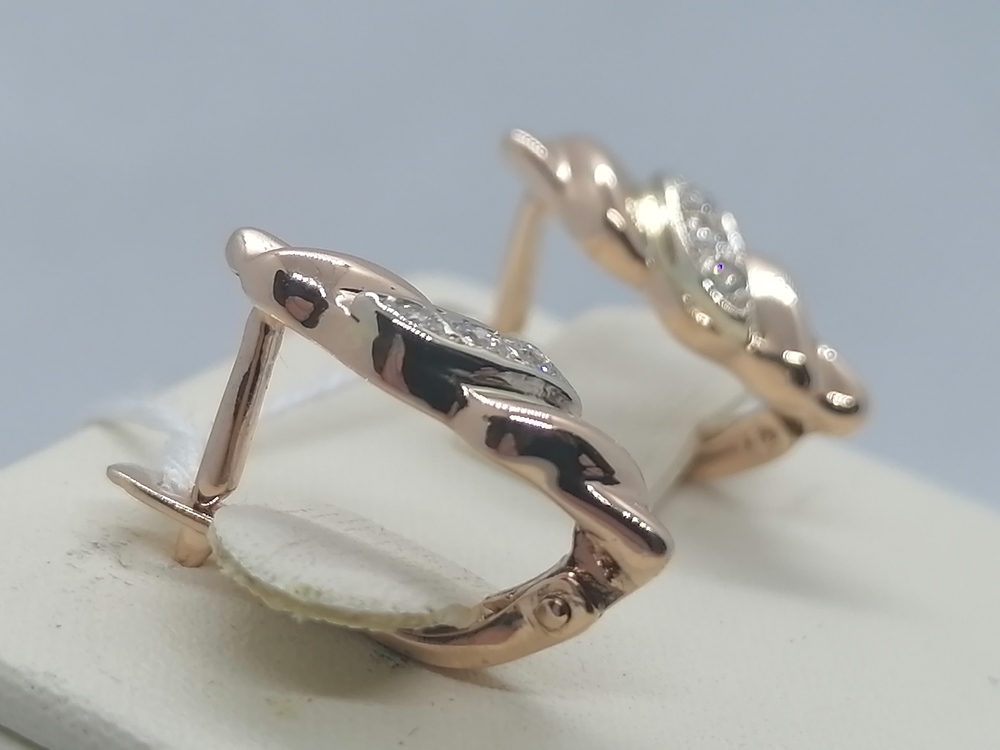 СЕРЬГИ С КАМНЯМИ (Au 585)