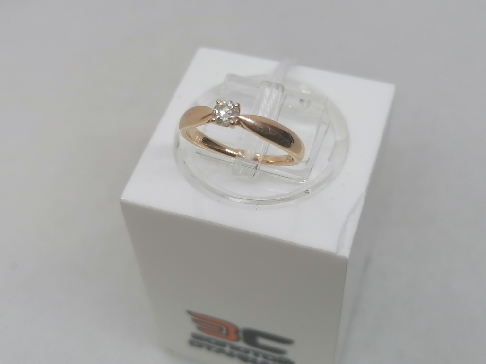 КОЛЬЦО БРИЛЛИАНТ Au 585