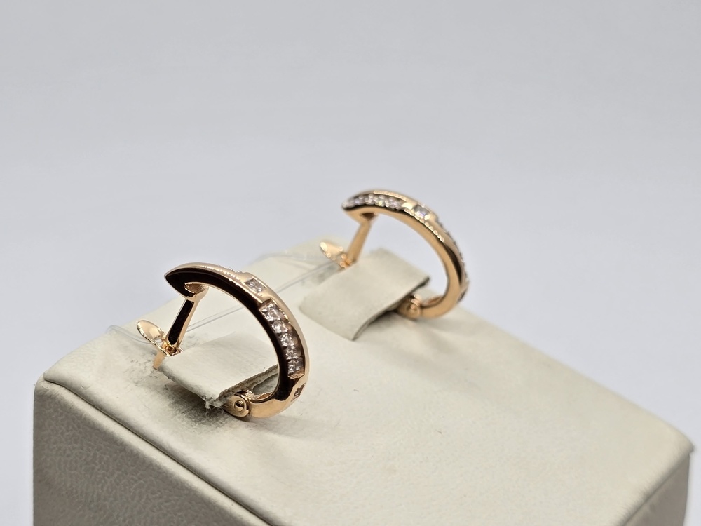 СЕРЬГИ С КАМНЯМИ (Au 585)