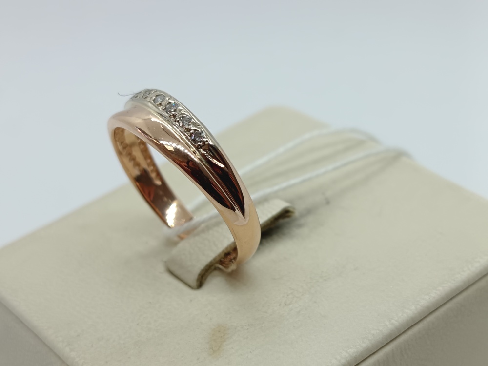 КОЛЬЦО БРИЛЛИАНТ Au 585