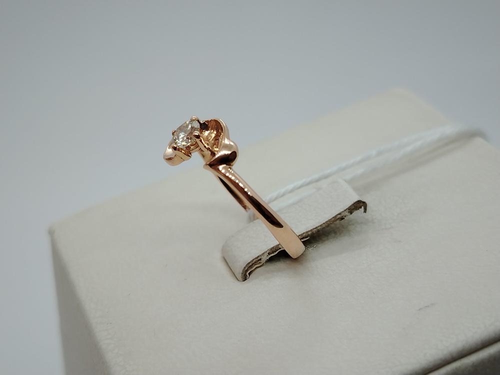 КОЛЬЦО БРИЛЛИАНТ Au 585