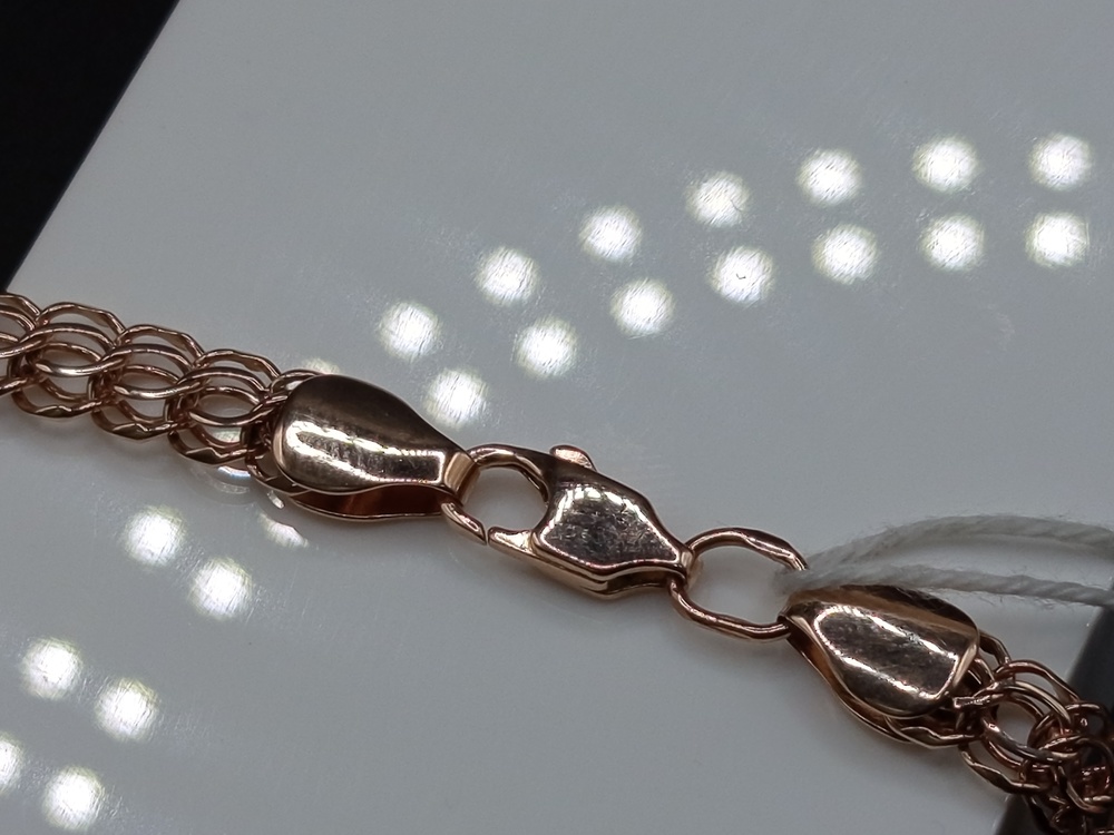 БРАСЛЕТ ПОЛНОВЕСНЫЙ Итальянка Au 585