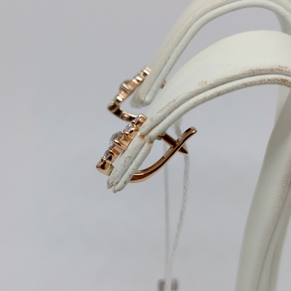 СЕРЬГИ С КАМНЯМИ (Au 585)