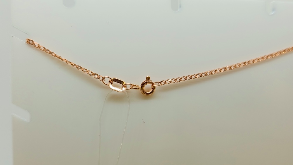 ЦЕПЬ ПОЛНОВЕСНАЯ Ромб двойной (Au 585)