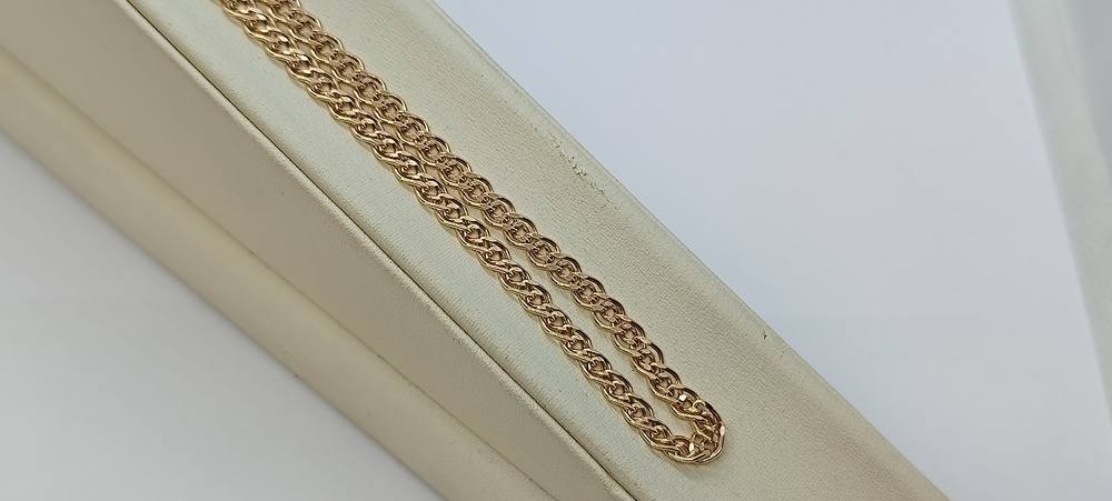 8060155П-45 ЦЕПЬ ПУСТОТЕЛАЯ Нона (Au 585)