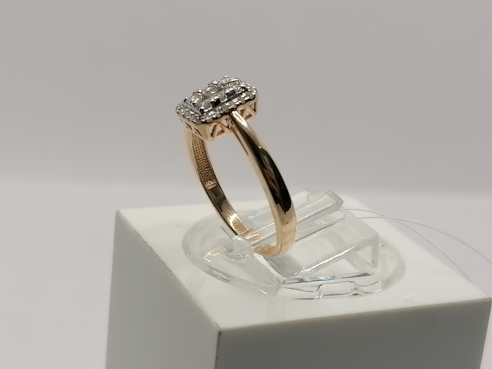 КОЛЬЦО БРИЛЛИАНТ (Au 585)