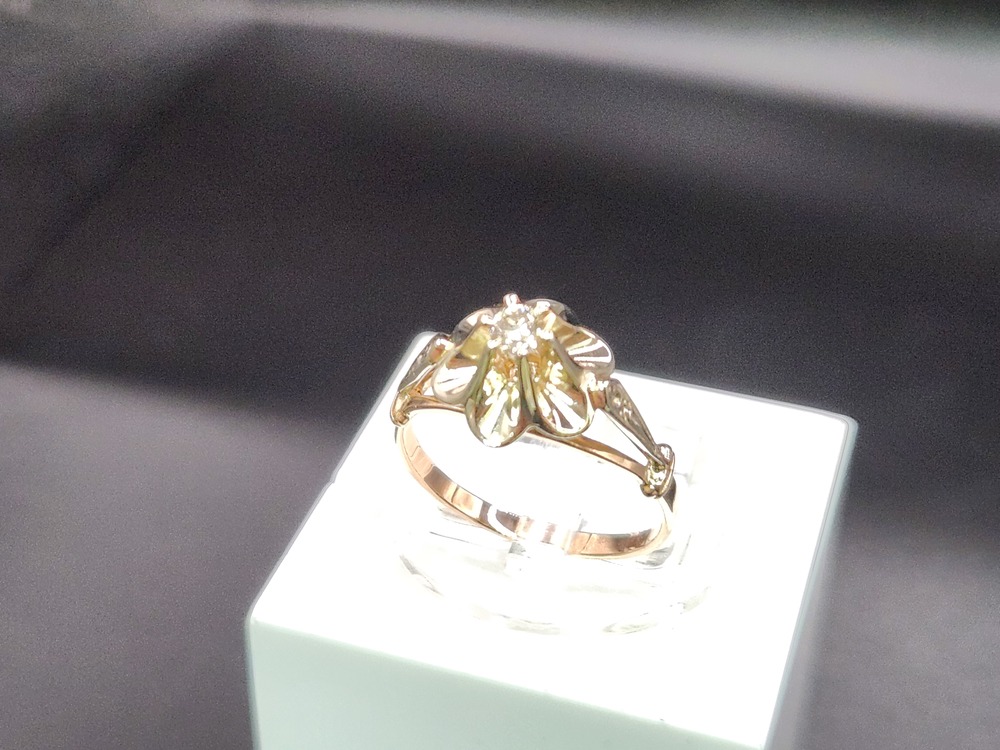 КОЛЬЦО БРИЛЛИАНТ Au 585