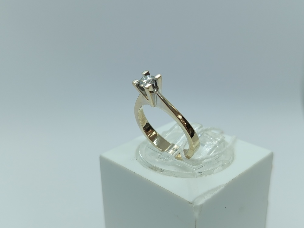 КОЛЬЦО БРИЛЛИАНТ Au 585