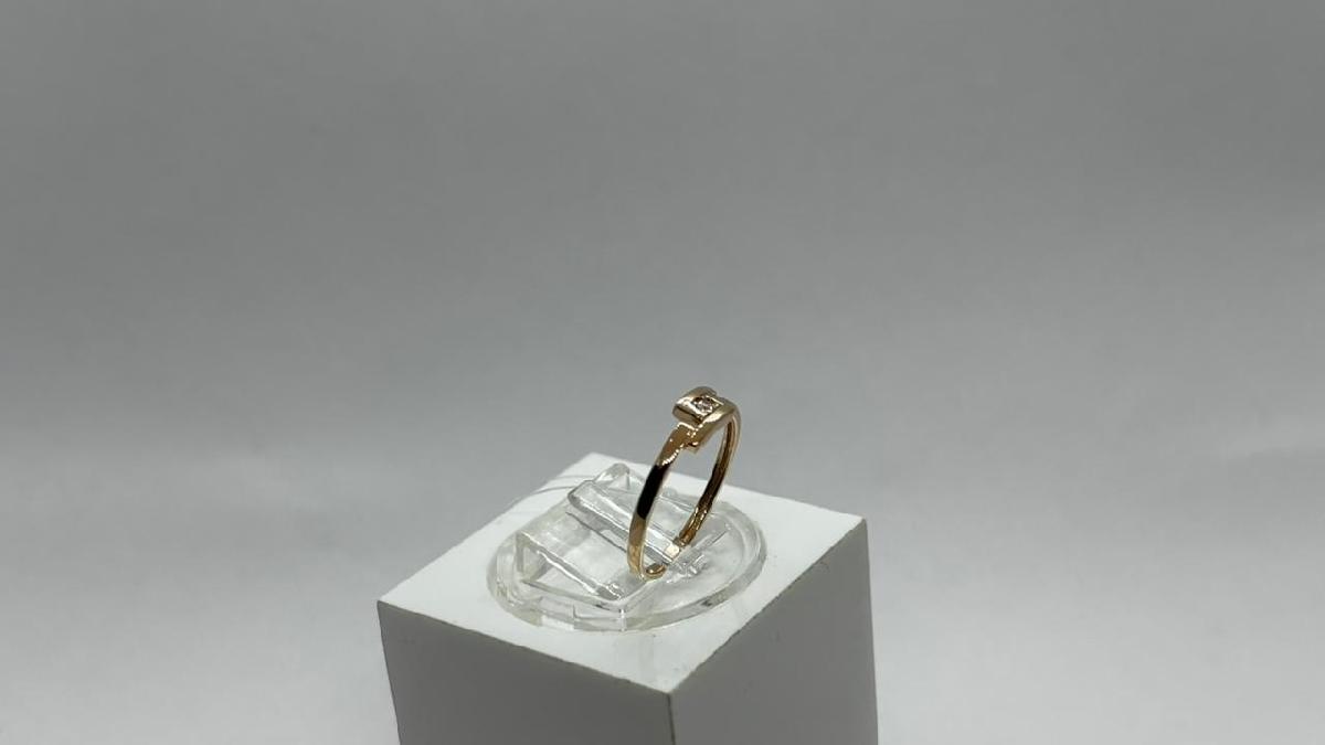 КОЛЬЦО С КАМНЕМ (Au 585)